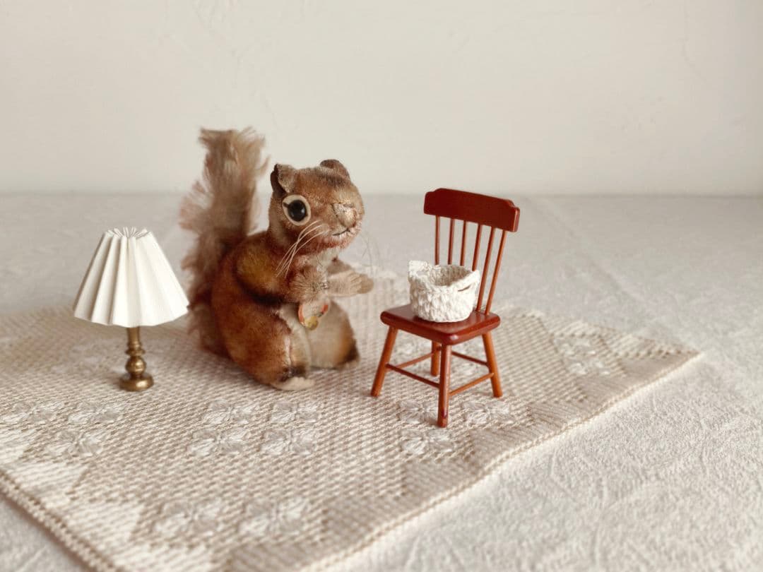 【ひまわりさま】vintage ♡ フランスに憧れている リスちゃん