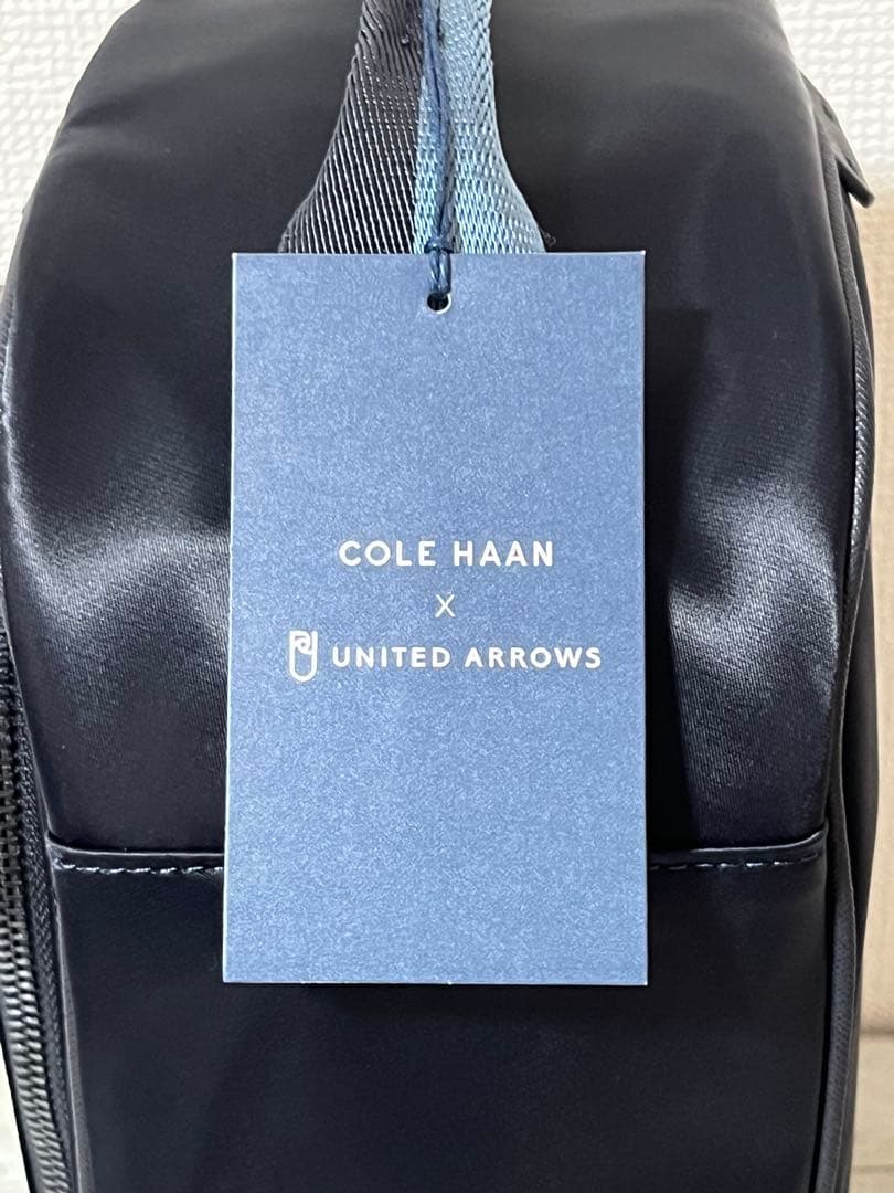 【コールハーン】　メンズ用ゴルフシューズケース　ユナイテッドアローズコラボモデル