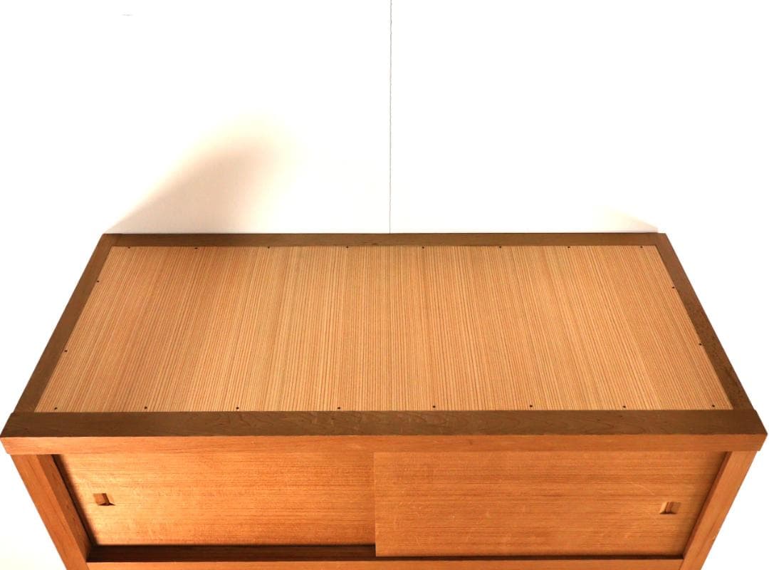 BK242　茶道具　置水屋　箪笥　茶箪笥　網代扉　煎茶棚　収納棚