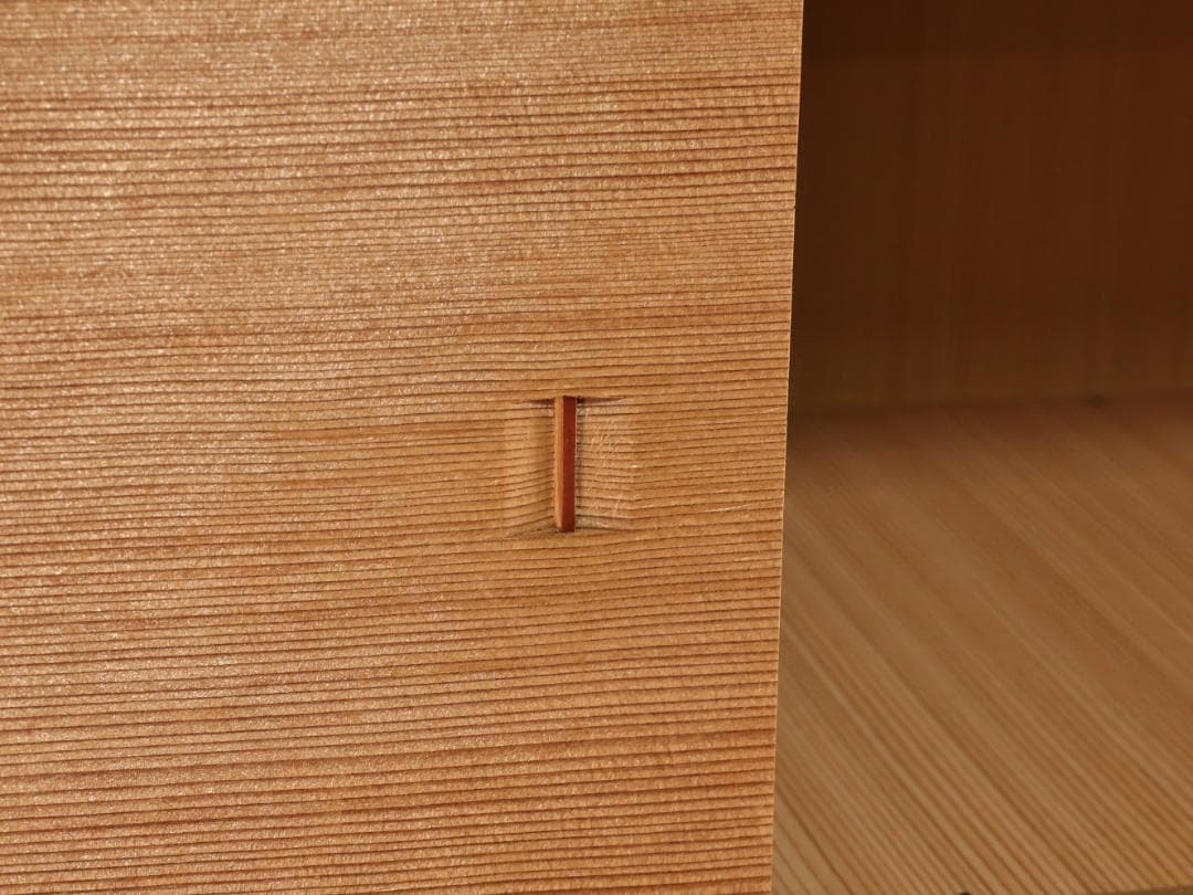 BK242　茶道具　置水屋　箪笥　茶箪笥　網代扉　煎茶棚　収納棚