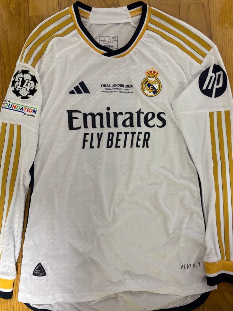 レアル・マドリード ベリンガム CLファイナル ユニ