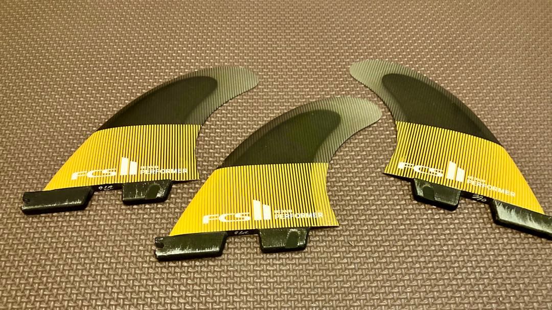 サーフィン・ボディボード FCS II PERFORMER TRI FIN SET