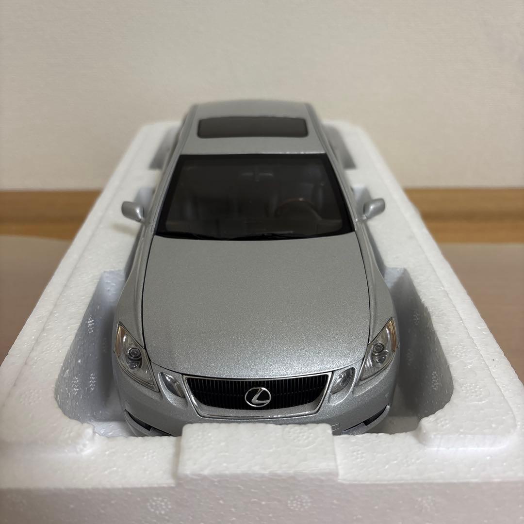 オートアート　レクサス GS 430 シルバー 1/18 ミニカー