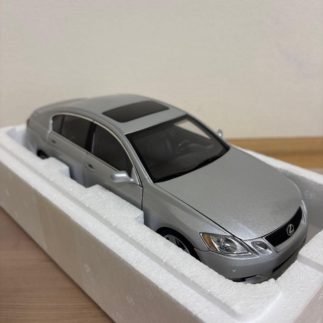 オートアート　レクサス GS 430 シルバー 1/18 ミニカー