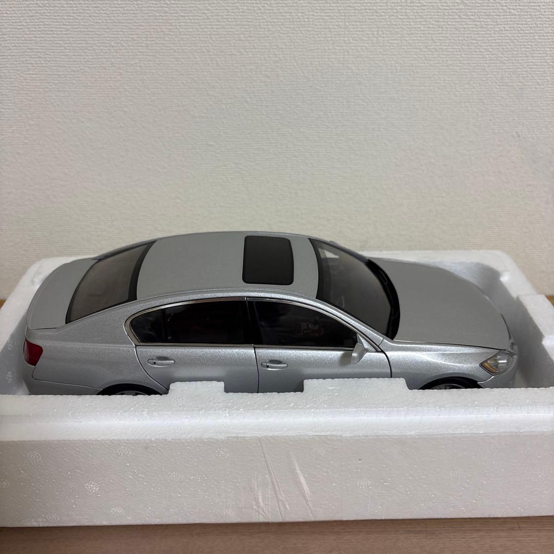 オートアート　レクサス GS 430 シルバー 1/18 ミニカー