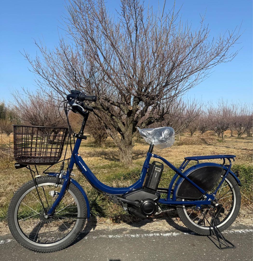 青色 シティタイプ 電動アシスト自転車