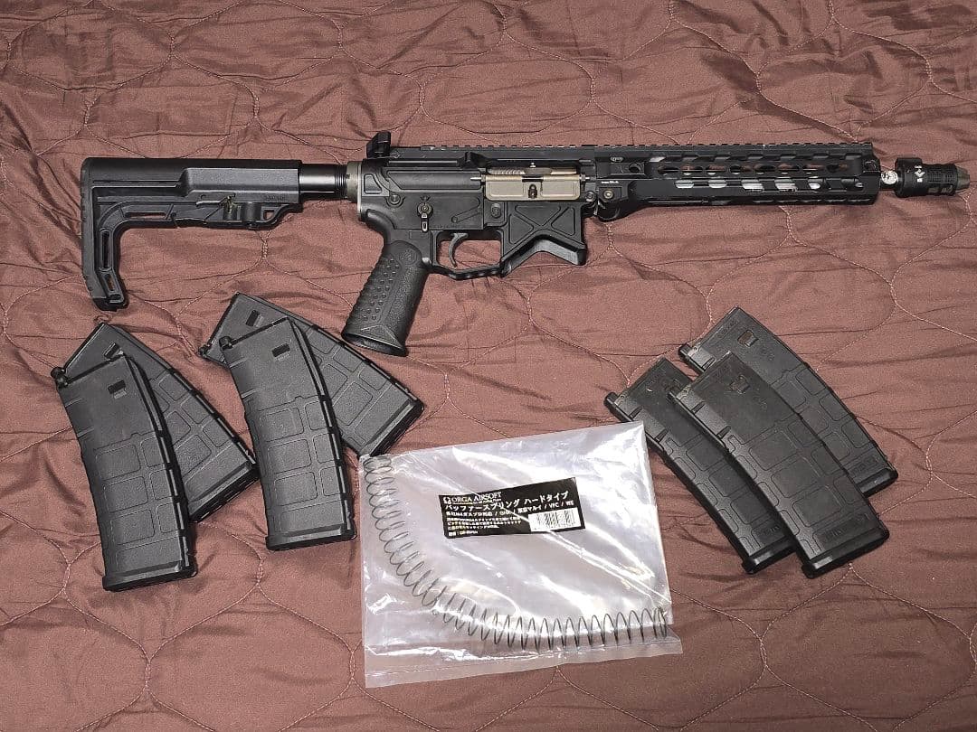 KSC　BATTLE ARMS　BAD　ガスブローバック　HAO製レシーバー