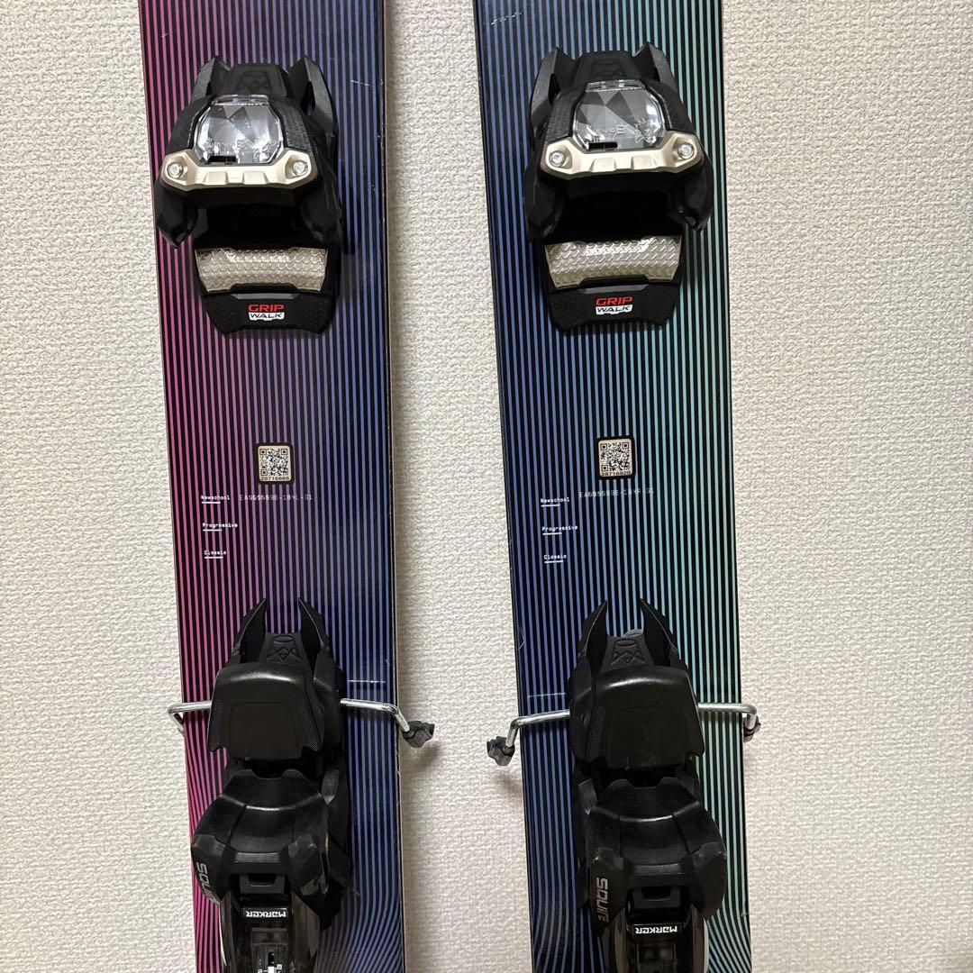 FACTION スキー板 グラデーションデザイン184cm