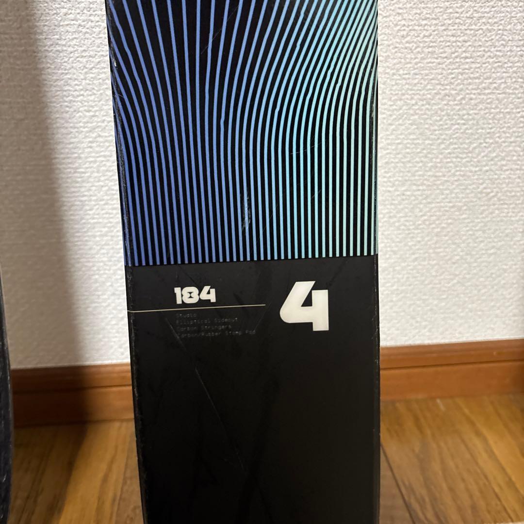 FACTION スキー板 グラデーションデザイン184cm