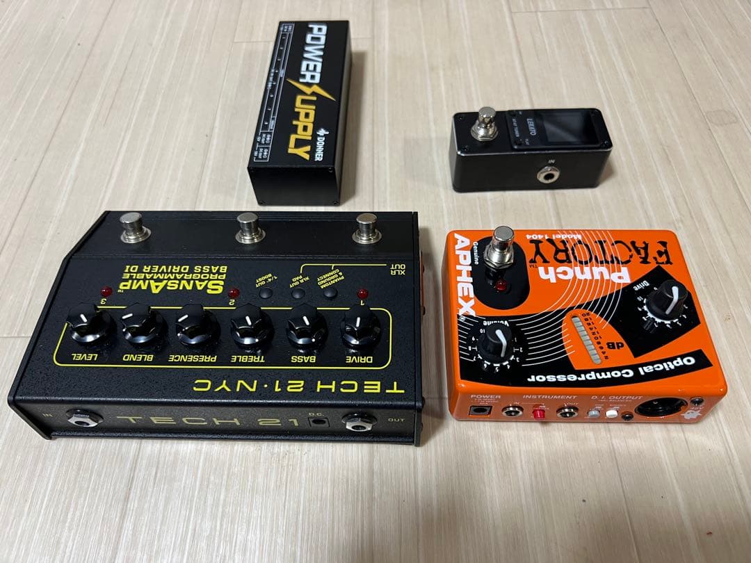 ベース　エフェクター　まとめ売り　sansamp