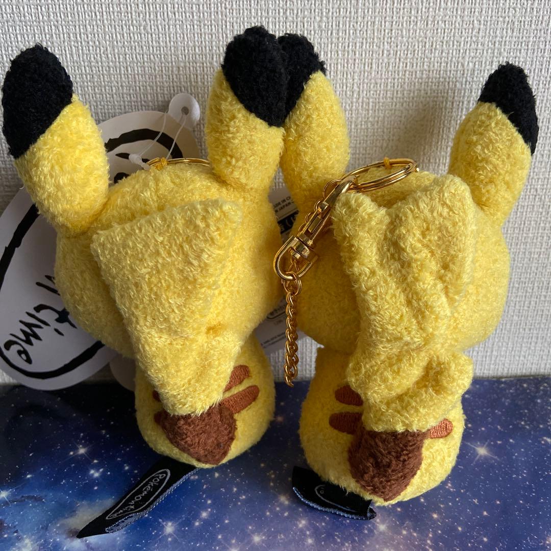 ポケモンセンター限定　ポケモンタイム　ピカチュウマスコット　タグ付き