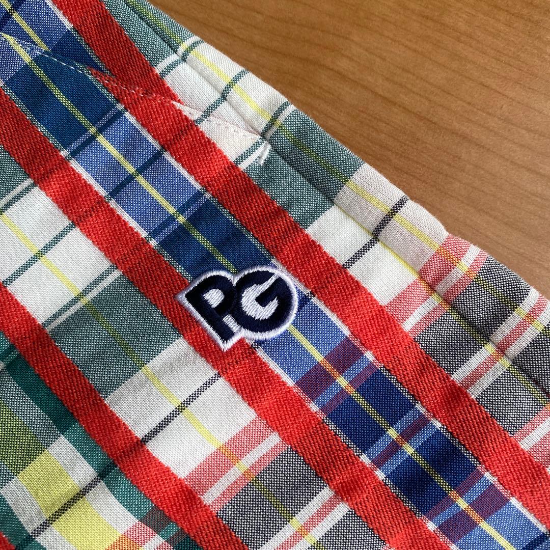 パーリーゲイツ☆タグ付き新品 チェック柄 スカート風 キュロットパンツ