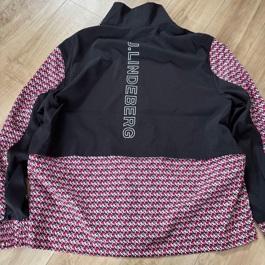 新品　ジェイリンドバーグ　レディース　ゴルフ　ウィンドブレーカージャケット　M