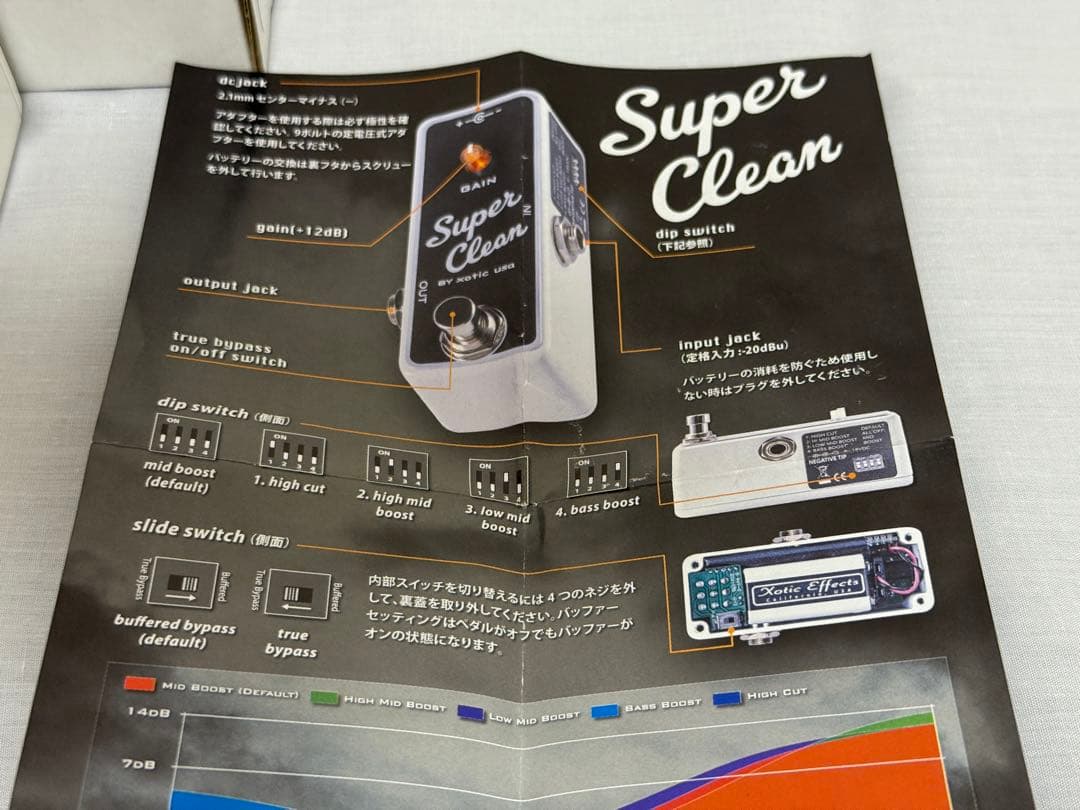 XOTIC ( エキゾティック ) Super Clean Buffer 中古