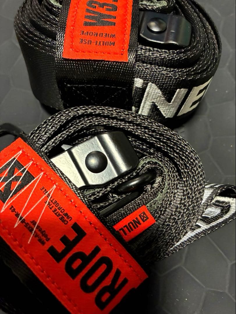 【希少品】NULLPIXEL 3.8 ROPE CAMP GEEKS