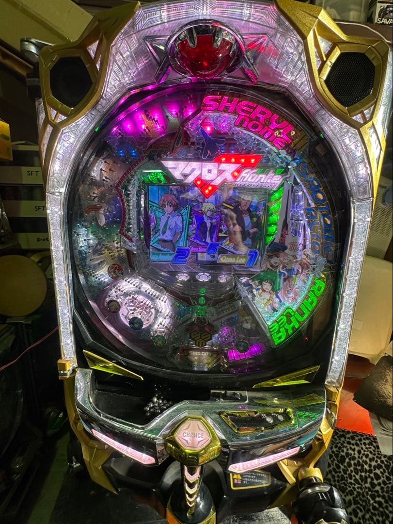 CRパチンコ実機　マクロスフロンティア　お前たちがおれの翼だ！