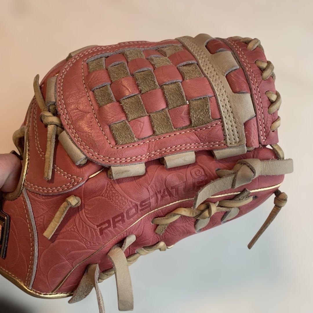 ZETT PROSTATUS ピンク グローブ　源田　母の日