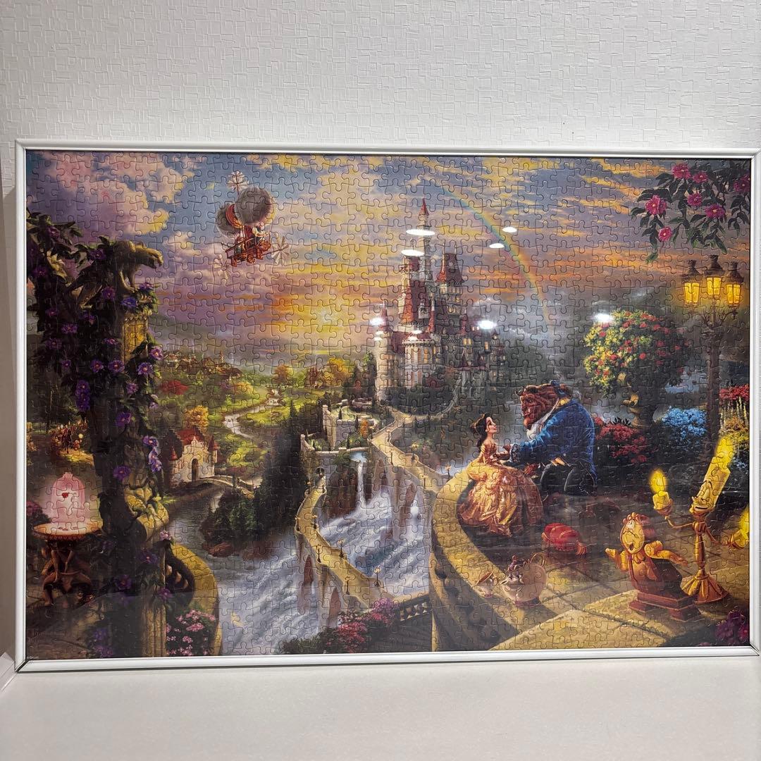 【フレームセット】完成版ディズニージグソーパズル4種セット