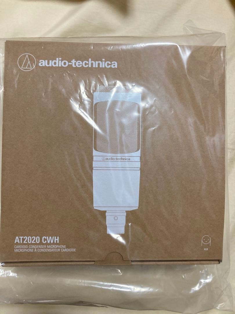 audio-technica AT2020 CWH コンデンサーマイク
