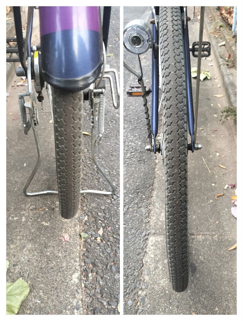 最終お値引♥【直接お取引限定】26インチ オートライト・ギヤ付自転車