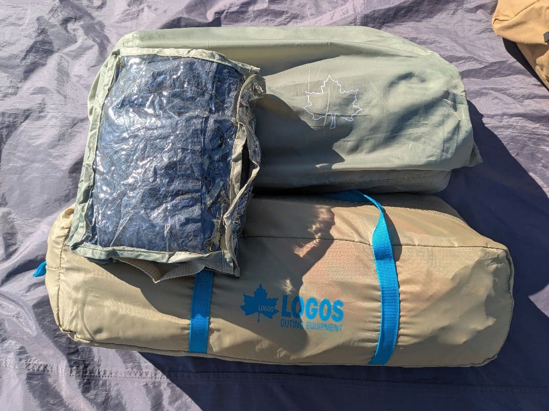 ロゴス　ナバホ　ティピー400　グランドシート+フロアマット付　ワンポールテント