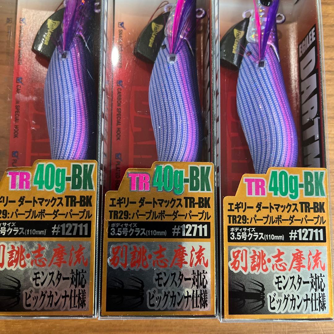エギリーダートマックス TR 40g-BK