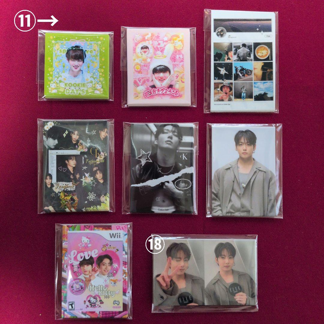 BTS ステッカー ジョングク オール ユニット 韓国製作者様　バラ売り◯