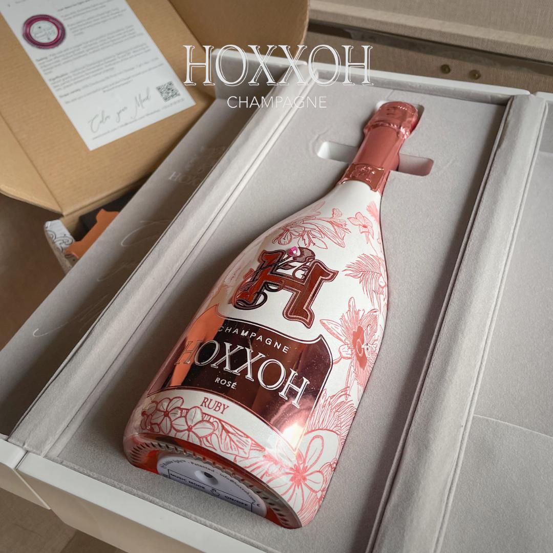 HOXXOH RUBY オックス ルビー シャンパーニュ ロゼ 化粧箱付・未開栓