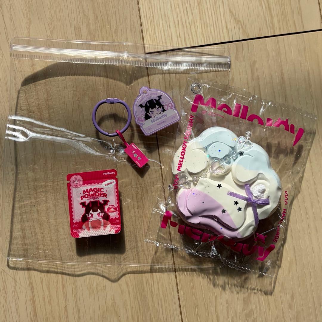 即購入◎ mellojoy 癒しの猫爪 天使 肉球 メロジョイ スクイーズ