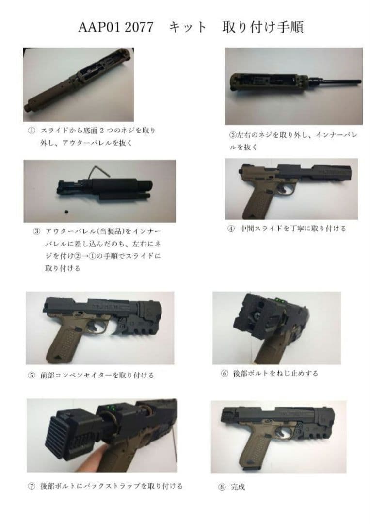 AAP01 用 サイバーパンク 2077 レキシントン風 キット