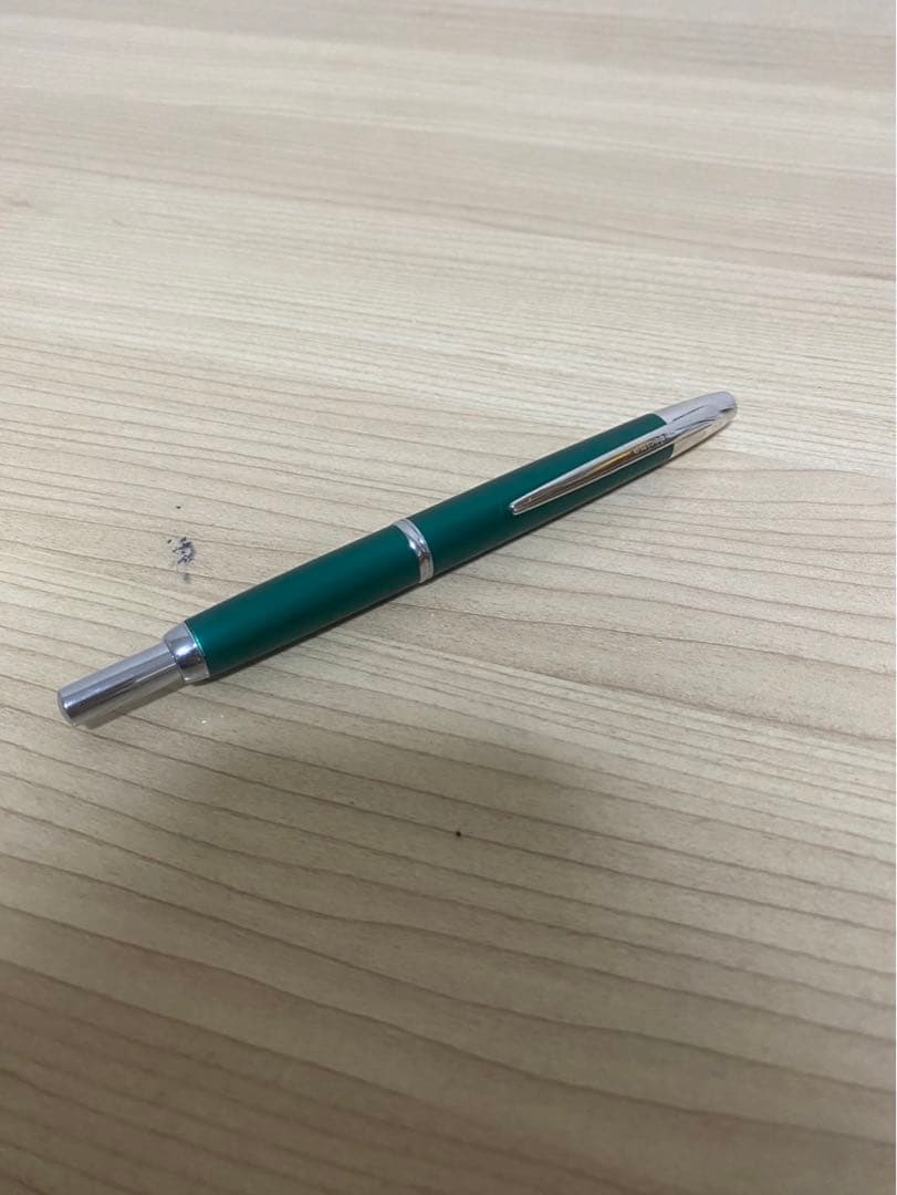 PILOT decimo 万年筆　グリーン　ペン先18K750