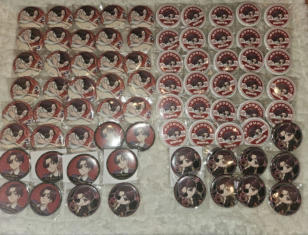 蘇枋隼飛缶バッジまとめ売り