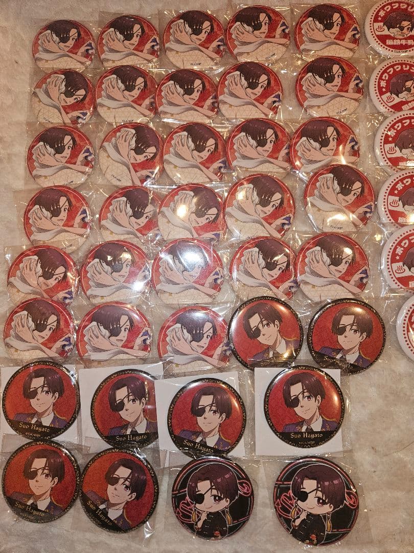 蘇枋隼飛缶バッジまとめ売り