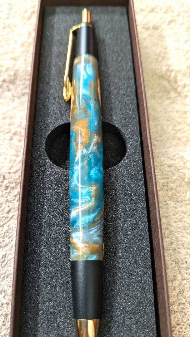 ボナンペン　レジンウッド　天王星　ボールペン