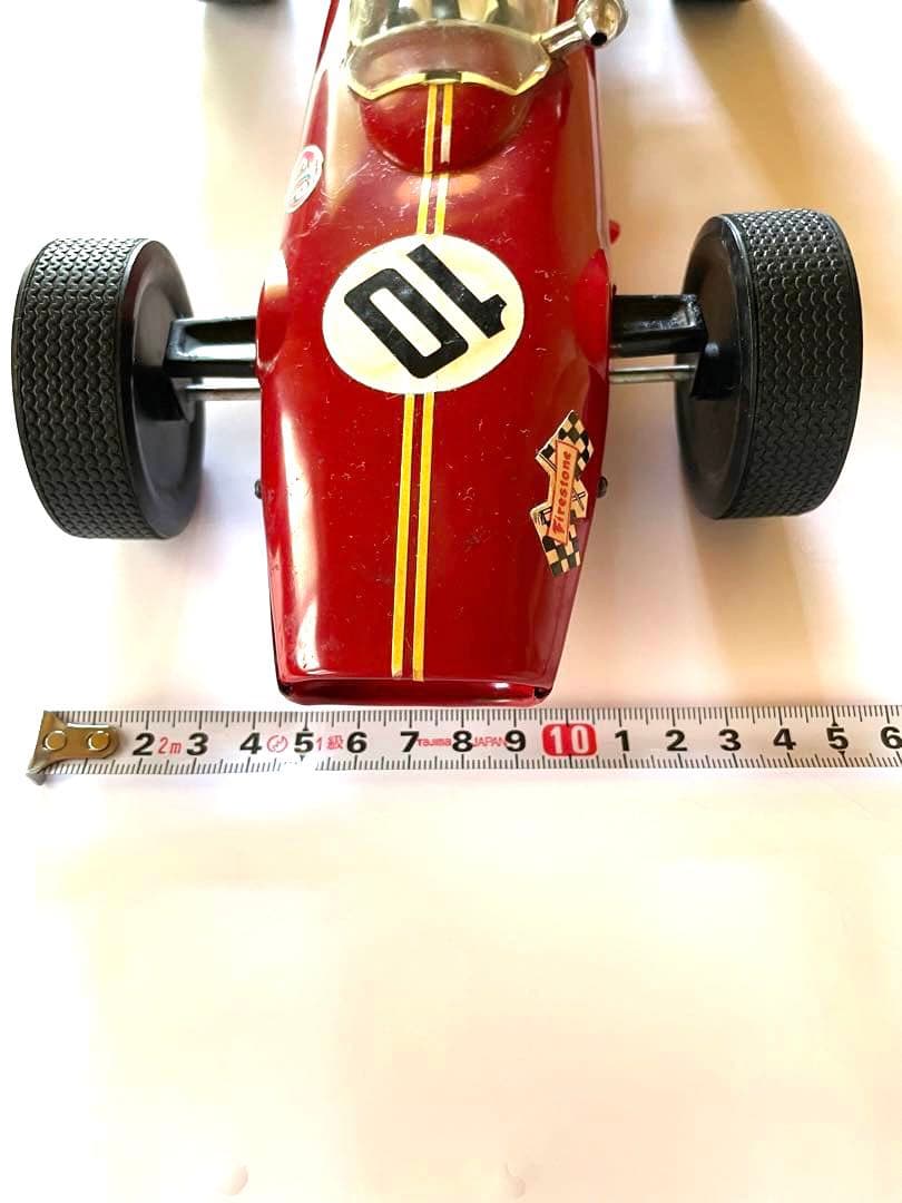 超レトロ　バンダイ　ブリキ　レーシングカー　STP