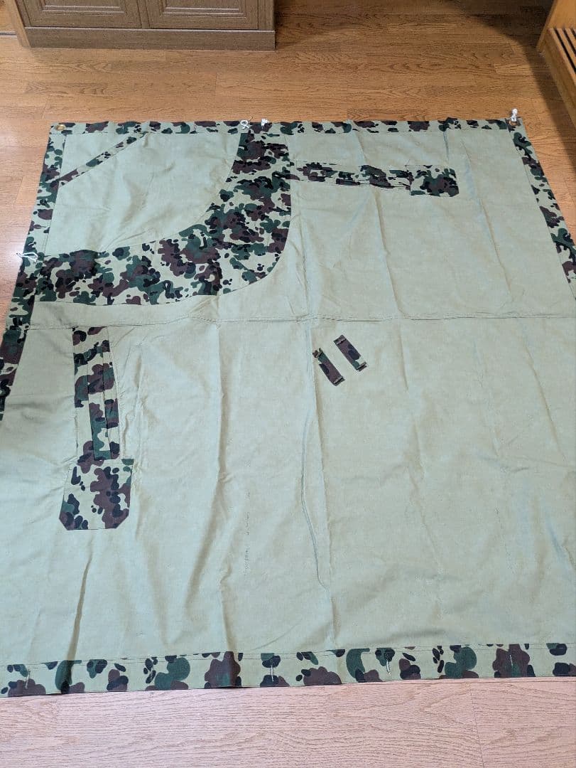 ルーマニア軍幕　アメーバカモ　used 2枚