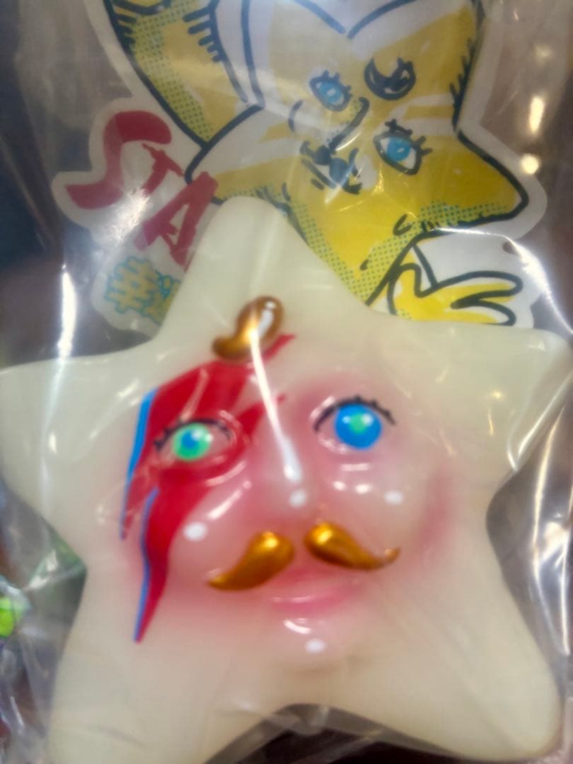 Ouchi & Oops ! スターマン　フラッシュ　GID 蓄光　ソフビ