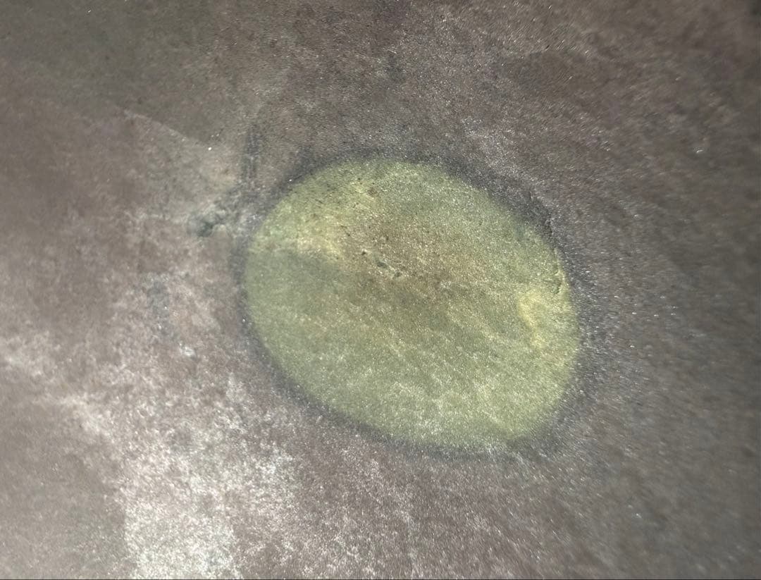 未使用 中国硯 端渓硯 斑点 石眼 硯 書道具 花鳥文 約3キロ