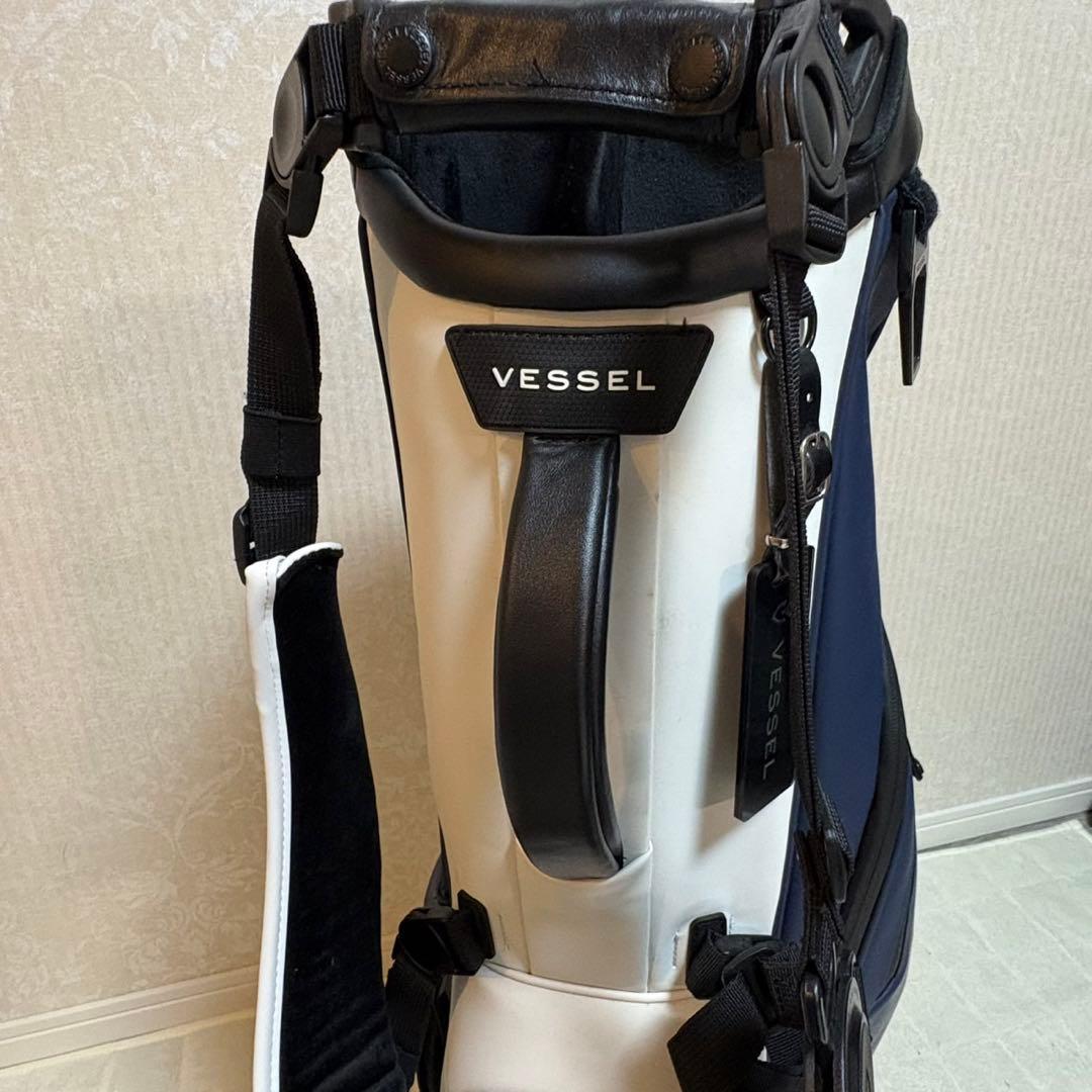 VESSEL プレイヤー3.0スタンドキャディバック 8.5型ネイビー