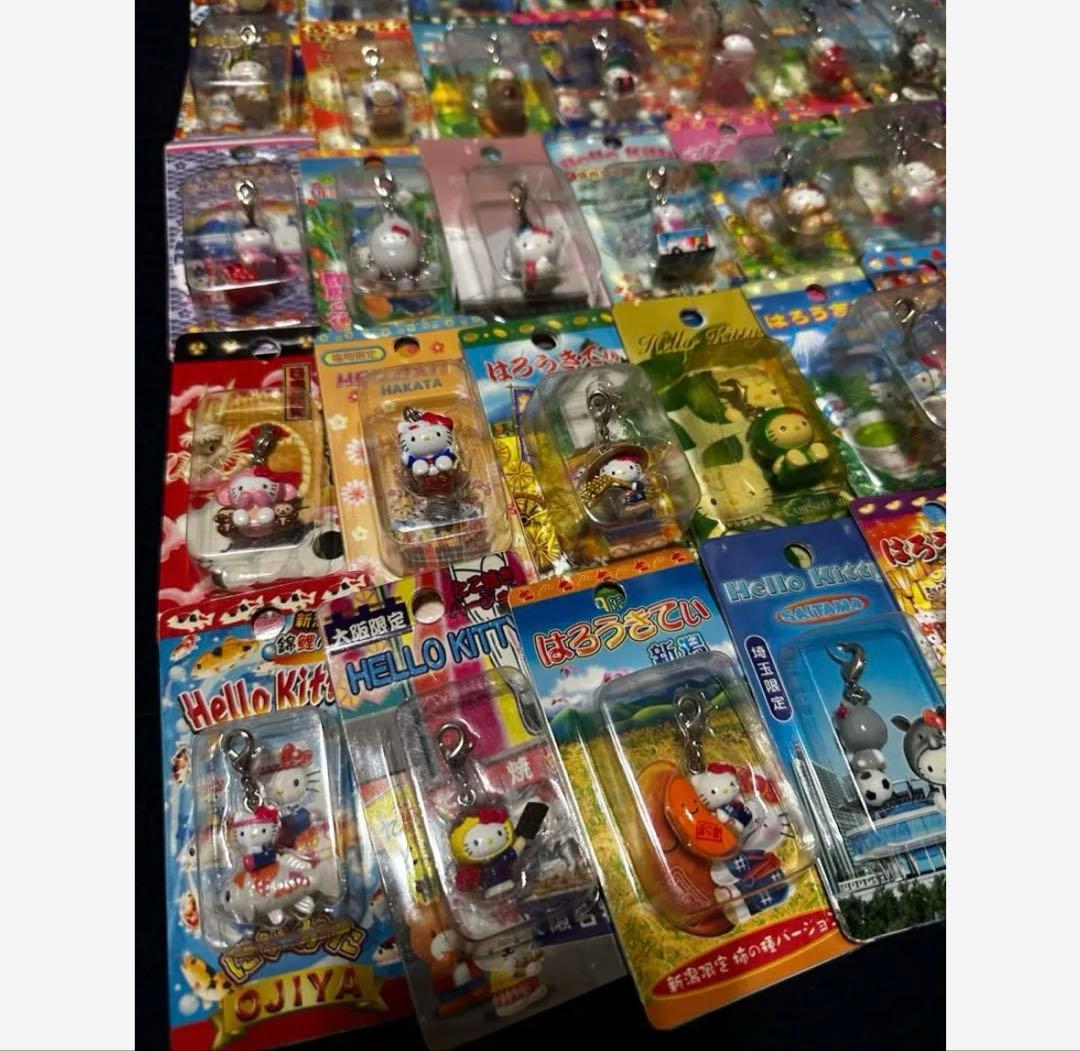 ハローキティ　根付　ストラップ　レア　まとめ売り 80個以上