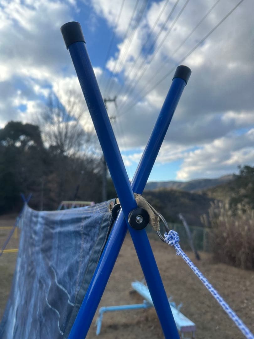 コールマン　XPヘキサタープMDX インディゴ デニム柄