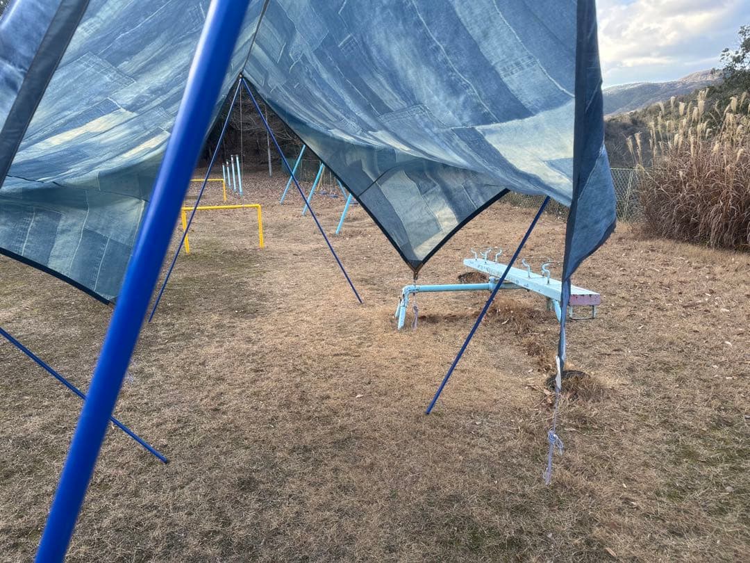 コールマン　XPヘキサタープMDX インディゴ デニム柄