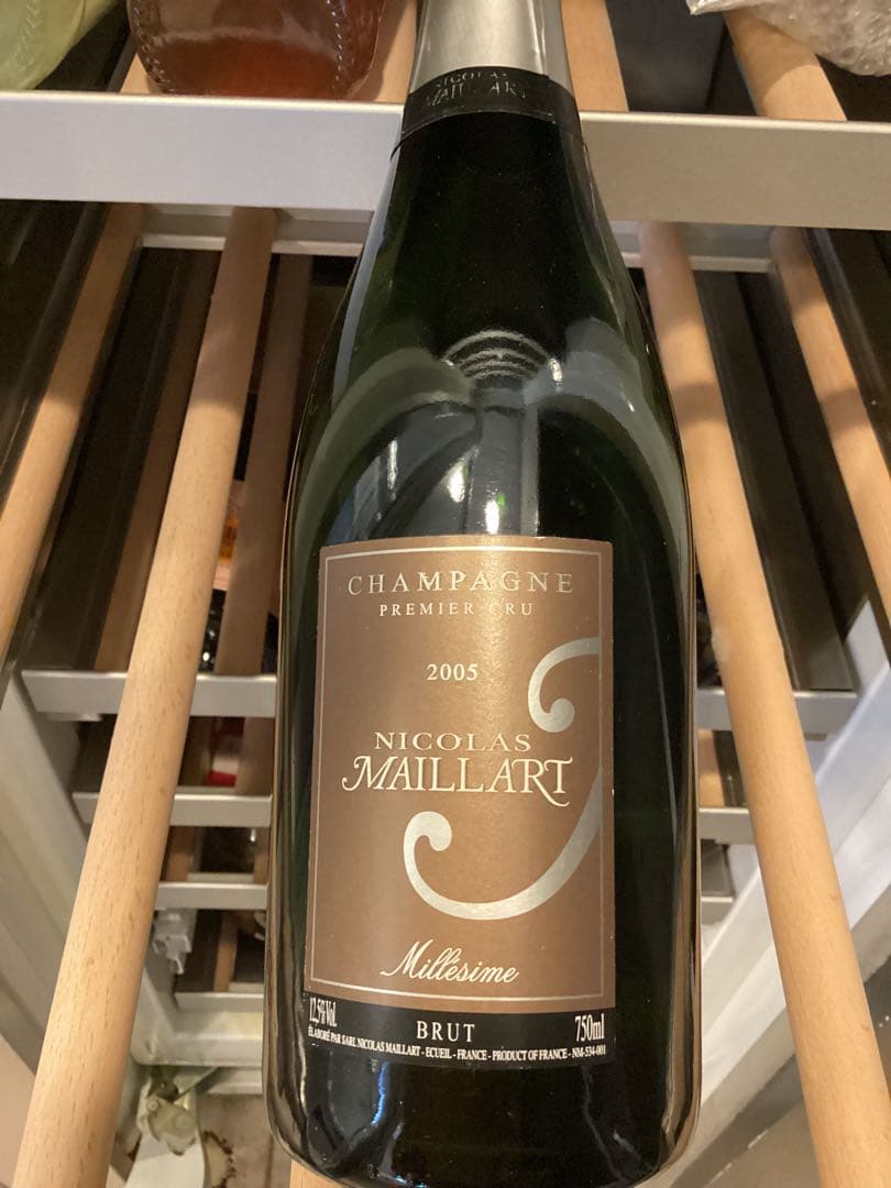 ニコラマイヤール ミレジム2005 Nicolas Maillart シャンパン