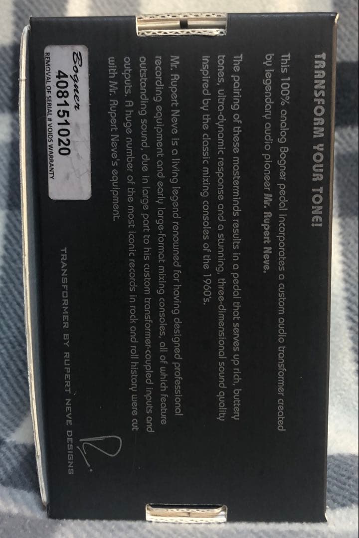 Burnley ギターエフェクター　初期型