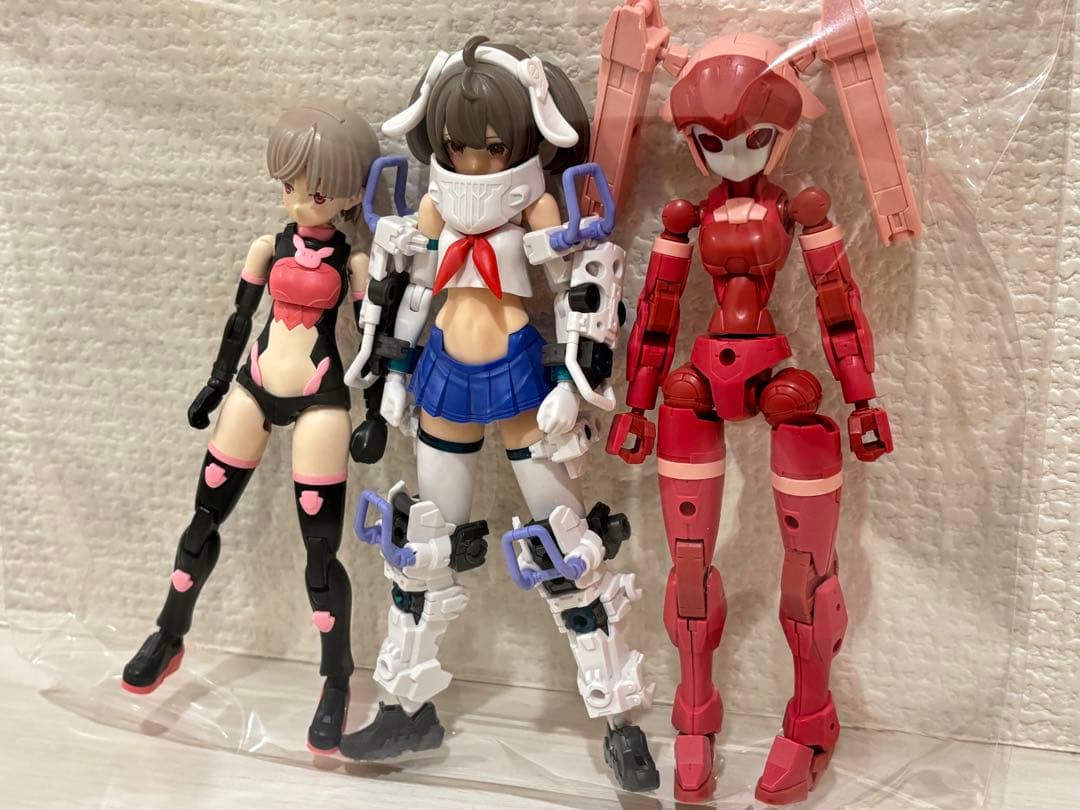 ③ジャンクプラモデル 美プラ系・アルカナディア　シャルメド カドプラ 御坂美琴他