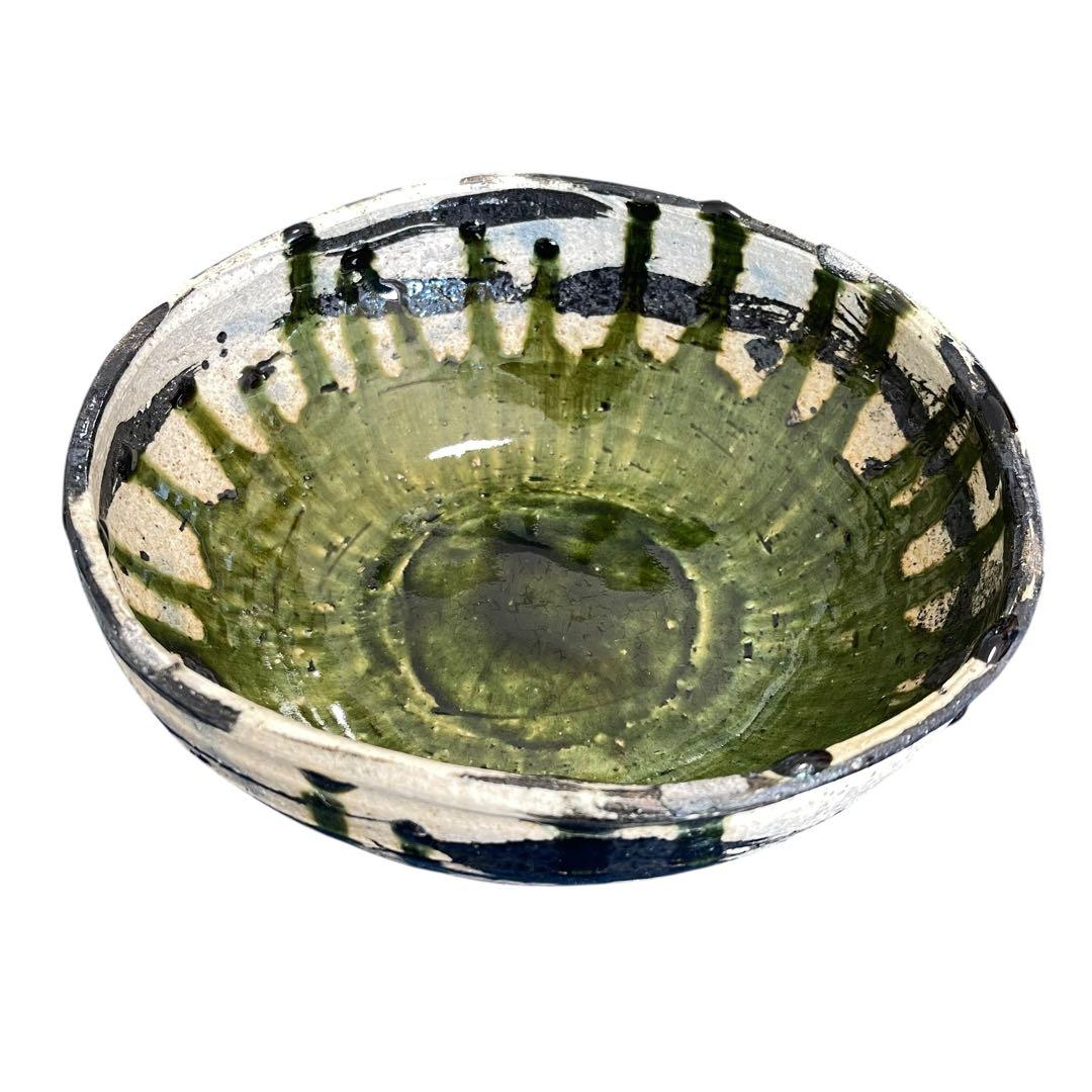 作家もの　橋口暢広作　織部大鉢