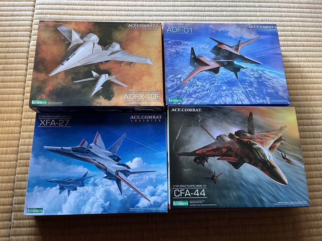 【新品未開封】 コトブキヤ エースコンバット 4機まとめ売り 1/144