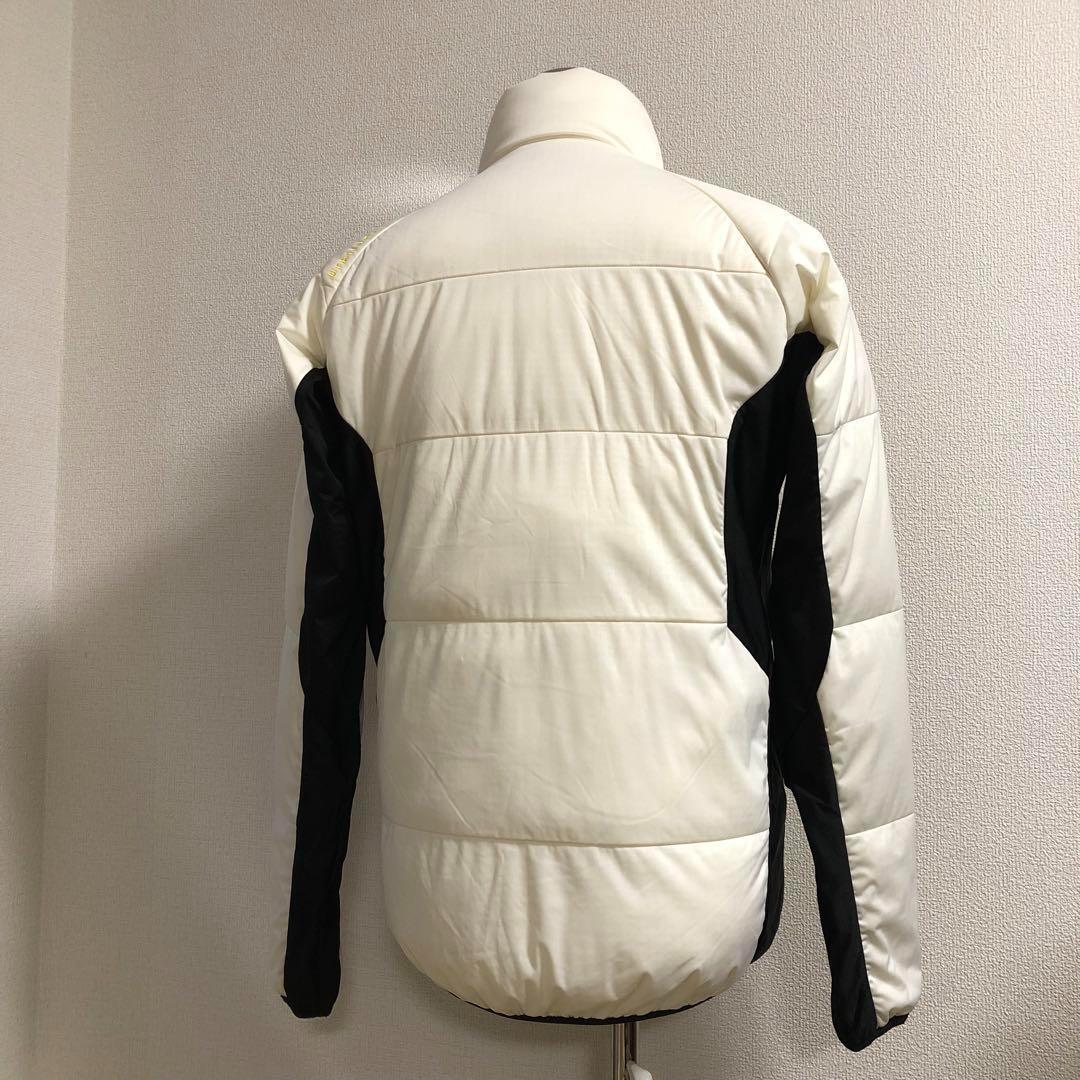 ルコックゴルフ◆ジップアップ ダウン ジャケット オフホワイト Lサイズ