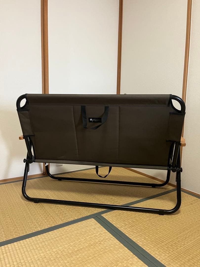 ロゴスPREMIUM LINEグランベーシックチェア　for2 2人掛けチェア