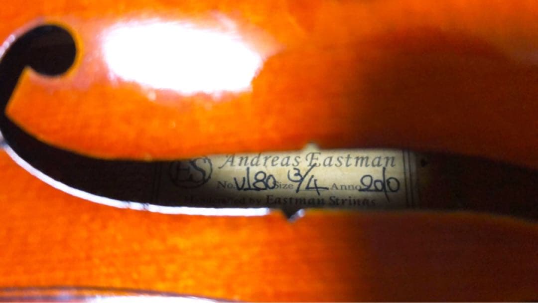 バイオリン　3/4